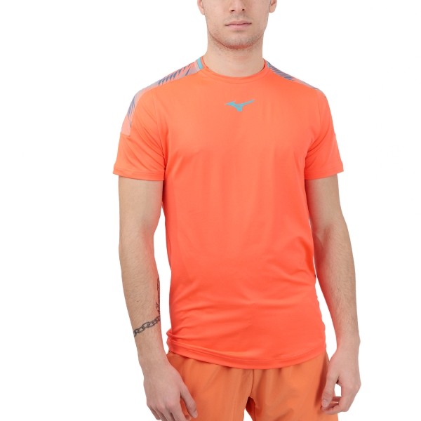 Camiseta Padel Hombre Mizuno Shadow Camiseta  Soleil 62GAA00252