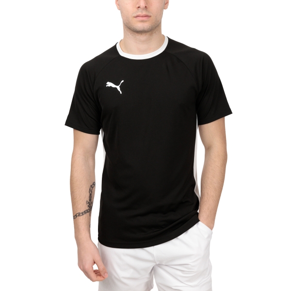 Men's T-Shirt Padel Puma TeamLIGA Classic TShirt  Black 93183203