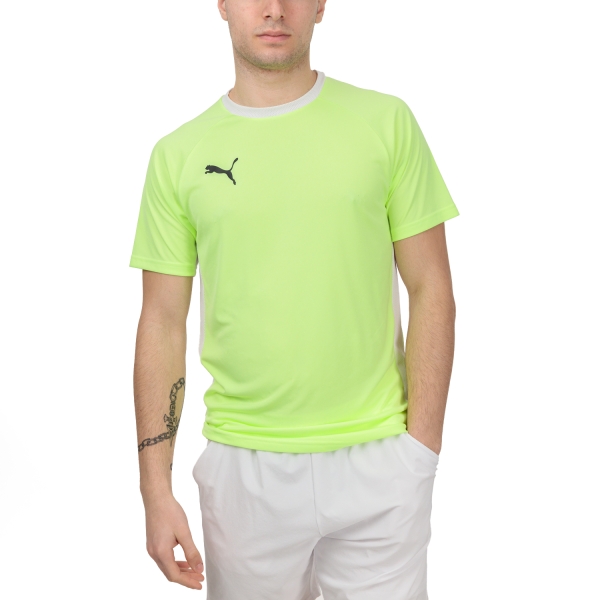 Men's T-Shirt Padel Puma TeamLIGA Classic TShirt  Yellow 93183201