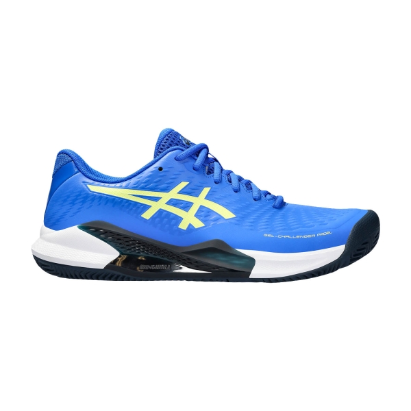 Men's Padel Shoes Asics Gel Challenger 14 Padel  Illusion Blue/Glow Yellow 1041A404401