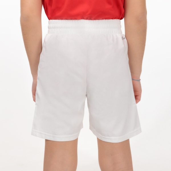 adidas Club 3 Stripes 4in Shorts Boy - White