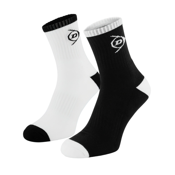 Calze Padel Dunlop Performance x 2 Calze  Black/White 307379
