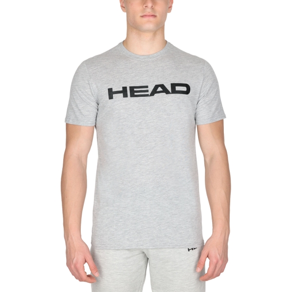 Men's T-Shirt Padel Head Club Ivan TShirt  Grey Melange 811033GM