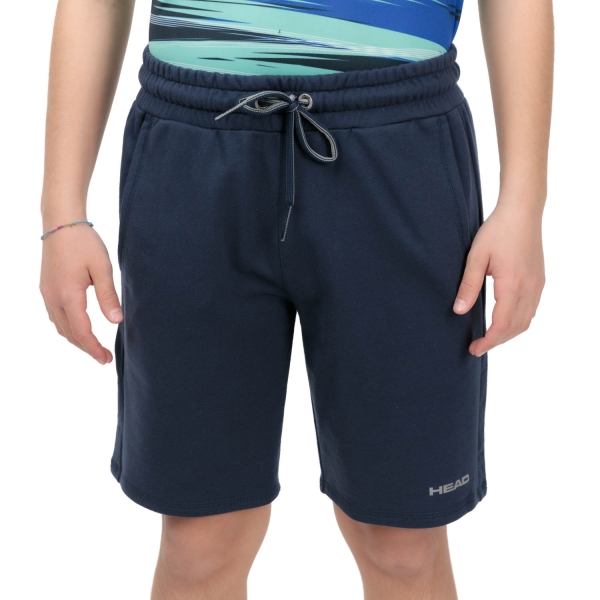 Boy's Padel Shorts and Pants Head Club Jacob 8in Shorts Boy  Dark Blue 816419DB