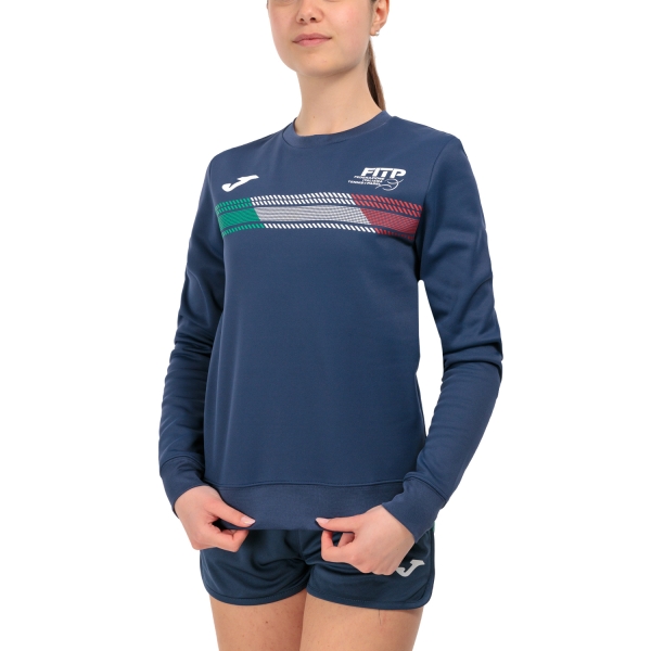 Women's Padel Shirts & Hoodies Joma FITP Sweatshirt  Navy SW901629D331