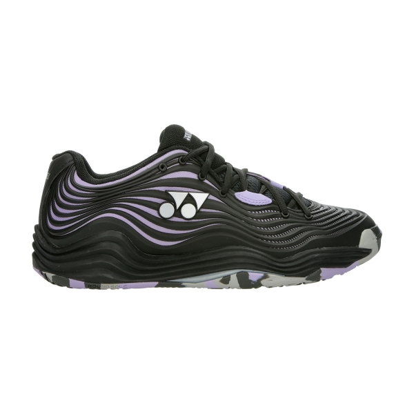 Men's Padel Shoes Yonex Fusionrev 5 All Court  Black/Purple SHTF5MBP