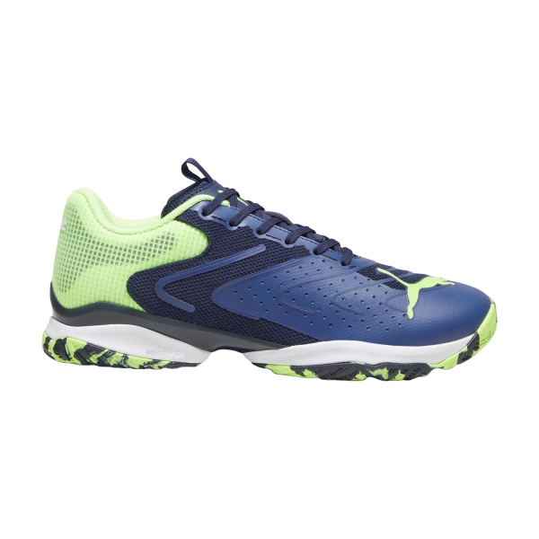 Men's Padel Shoes Puma Solarattack RCT  Navy/Fast Yellow/White 10694706