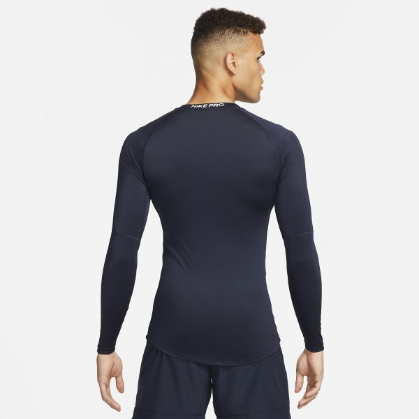 Nike Dri-FIT Pro Shirt - Obsidian/White