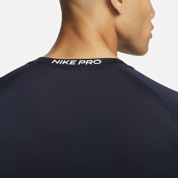 Nike Dri-FIT Pro Shirt - Obsidian/White
