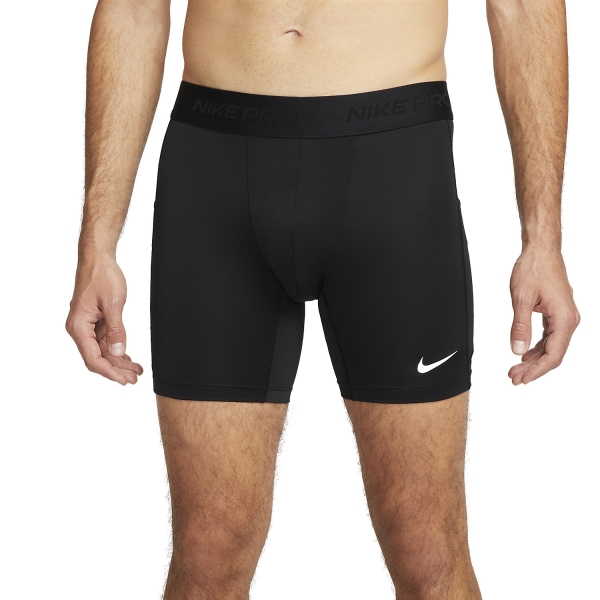 Men's Underwear Nike DriFIT Pro Short Tights  Black/White FB7958010