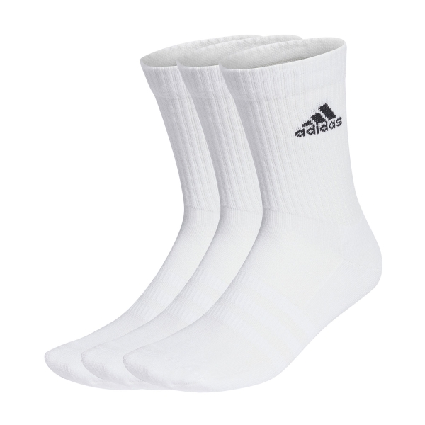 Calcetines Padel adidas Cushioned x 3 Calcetines  White/Black HT3446