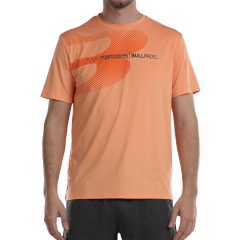 Bullpadel Ricione WPT Camiseta de Padel Hombre - Carmesi Fluor