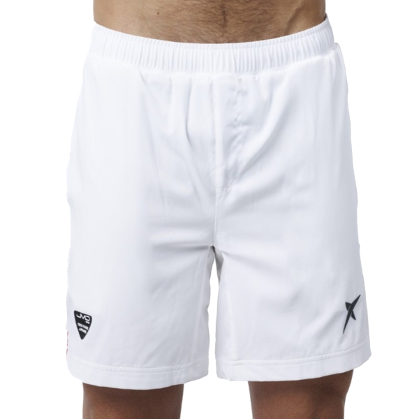 Men's Padel Shorts Drop Shot Airam JMD 6in Shorts  Bianco DT281502B