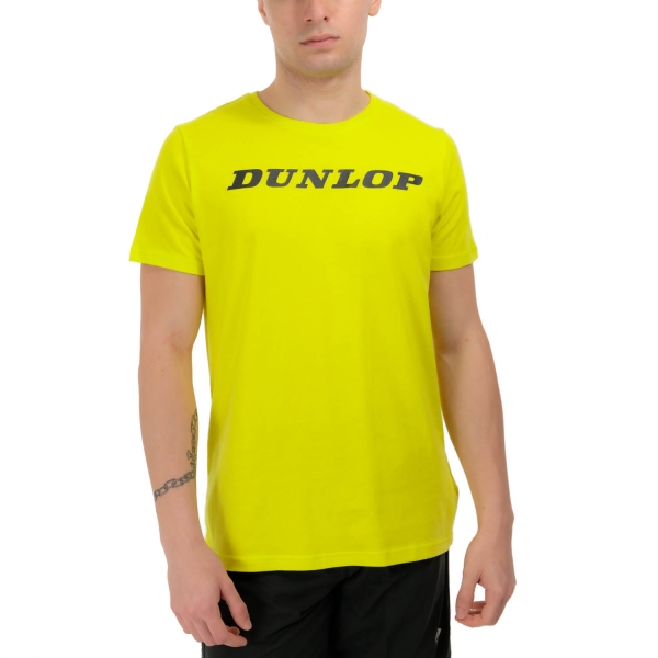 Men's T-Shirt Padel Dunlop Essentials TShirt  Bright Yellow 880182