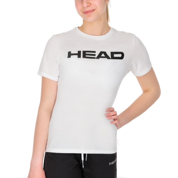 Women's Padel T-Shirt and Polo Head Club Lucy TShirt  White 814443WH