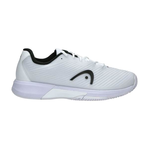 Men's Padel Shoes Head Revolt Pro 4.0 Clay  White/Black 273293 WHBK