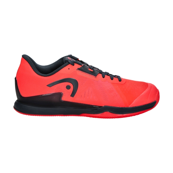 Men's Padel Shoes Head Sprint Pro 3.5 Clay  Fiery Coral/Blueberry 273163 FCBB