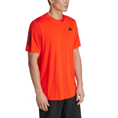 adidas Club 3 Stripes Maglietta - Bold Orange