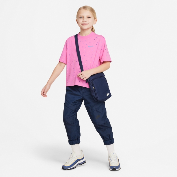 Nike Boxy Swoosh Camiseta Niña - Playful Pink