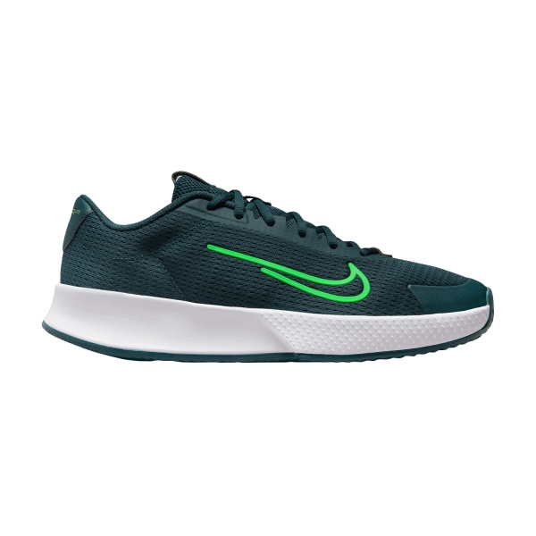 Zapatillas Padel Hombre Nike Court Vapor Lite 2 Clay  Deep Jungle/Green Strike/White DV2016300