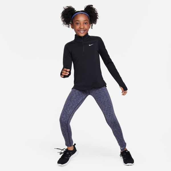 Nike Dri-FIT Shirt Girl - Black/White