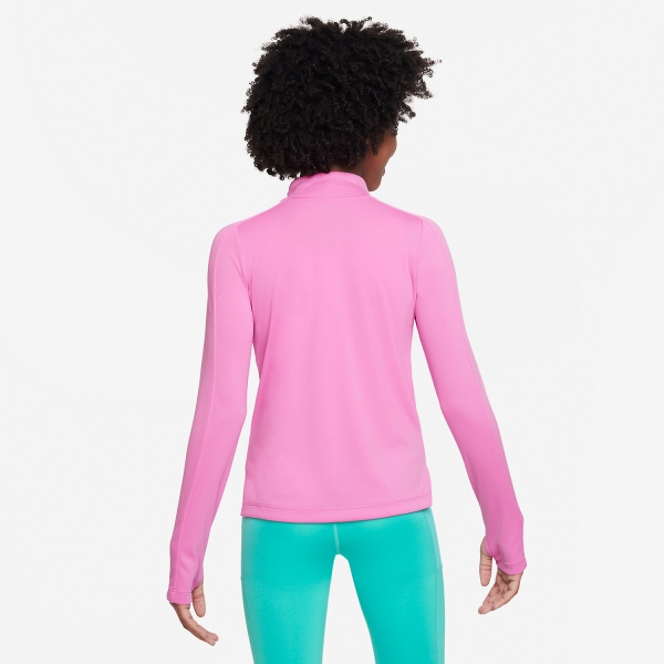 Nike Dri-FIT Camisa Niña - Playful Pink/White