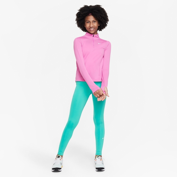 Nike Dri-FIT Camisa Niña - Playful Pink/White