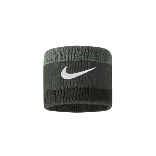 Padel Wristbands Nike Swoosh Small Wristbands  Oil Green/Medium Olive/Cargo Khaki N.000.1565.314.OS