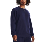Under Armour Rival Fleece Crew Sudadera - Midnight Navy/Mod Gray Under Armour Rival Fleece Crew Sudadera - Midnight Navy/Mod Gray