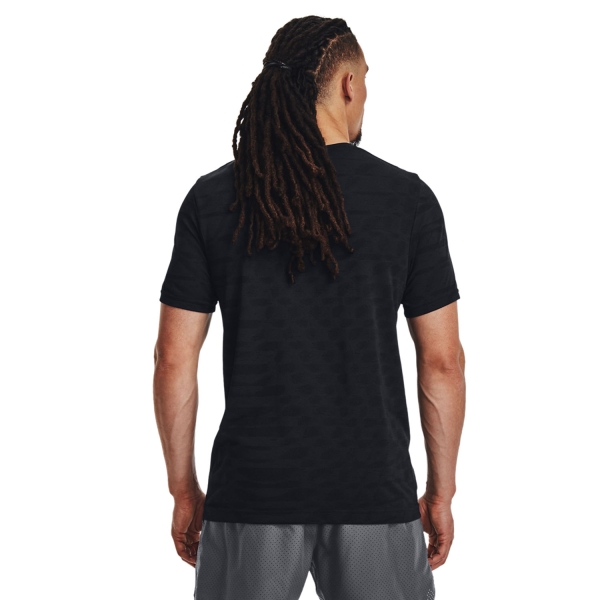 Under Armour Seamless Novelty T-Shirt - Black/Mod Gray