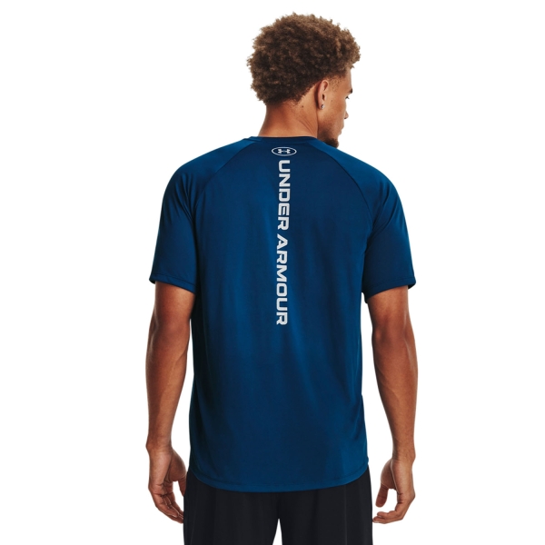 Under Armour Tech Reflective T-Shirt - Varsity Blue