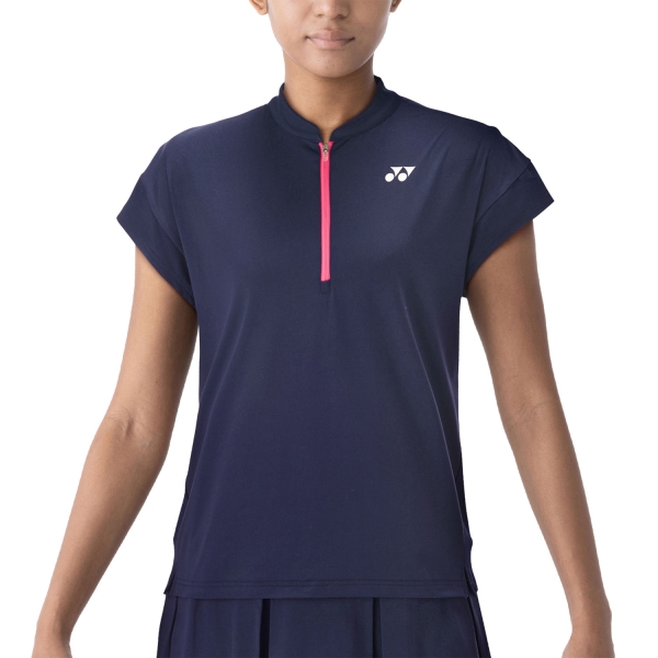 Camiseta y Polo Padel Mujer Yonex Tournament Camiseta  Navy Blue TWL20696BL