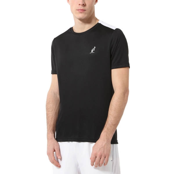Men's T-Shirt Padel Australian Ace Energy TShirt  Nero TEUTS0058003