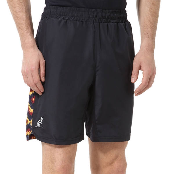 Men's Padel Shorts Australian Smash Ethno 7in Shorts  Blu Navy TEUSH0034200