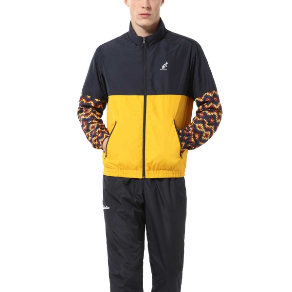 Men's Padel Suit Australian Smash Ethno Bodysuit  Sunflower TEUTU0019425