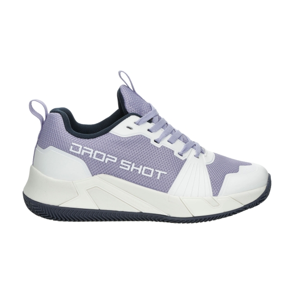 Women's Padel Shoes Drop Shot Caima  Purple/White DZ282003