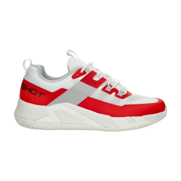 Men's Padel Shoes Drop Shot Dailos  White/Red DZ281004