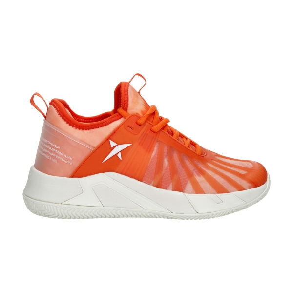 Women's Padel Shoes Drop Shot Maira  Orange/White DZ282002