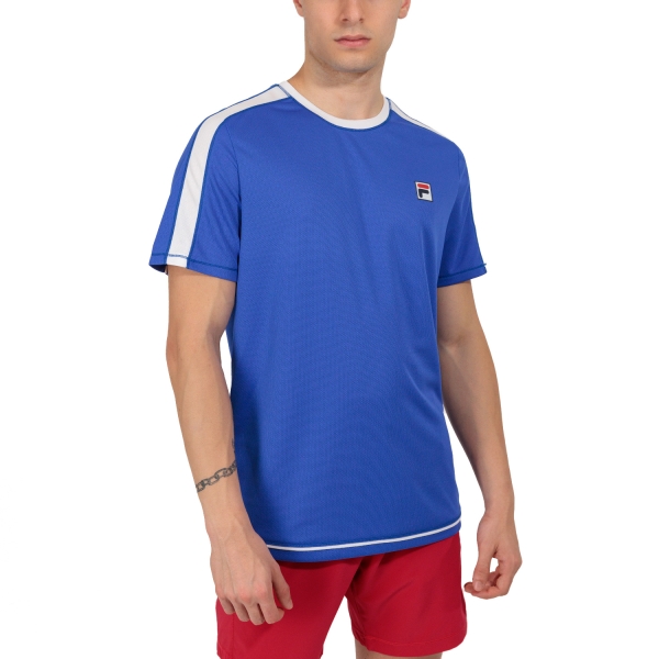 Men's T-Shirt Padel Fila Patrick TShirt  Dazzling Blue FOM239200E1450