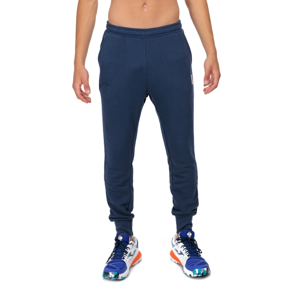 Pant y Tights Padel Hombre Joma FITP Logo Pantalones  Navy SW102111B331
