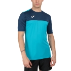 Joma Winner Camiseta - Fluor Turquoise/Navy Joma Winner Camiseta - Fluor Turquoise/Navy