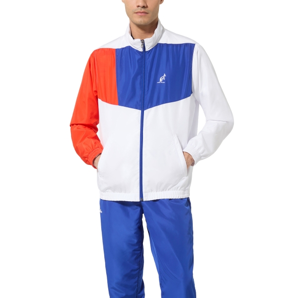 Men's Padel Suit Australian Smash Color Block Bodysuit  Bianco TEUTU0020002