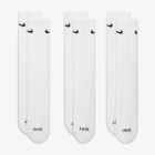 Nike Everyday Plus Cushioned x 3 Calze - White/Black Nike Everyday Plus Cushioned x 3 Calze - White/Black