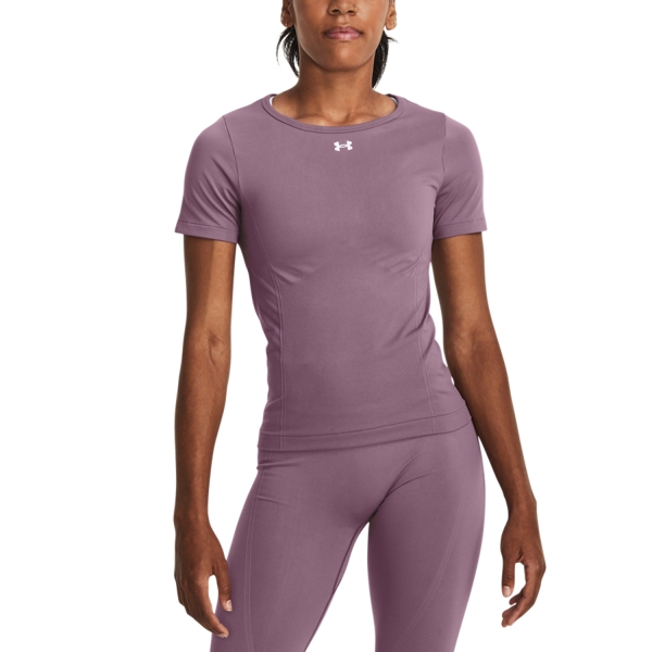 Camiseta y Polo Padel Mujer Under Armour Seamless Camiseta  Misty Purple 13791490500