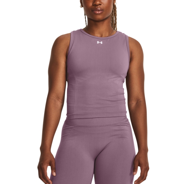 Top Padel Mujer Under Armour Seamless Top  Misty Purple 13791480500