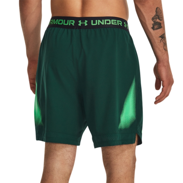Under Armour Vanish Woven Graphic 6in Pantaloncini - Greenwood/Green Screen