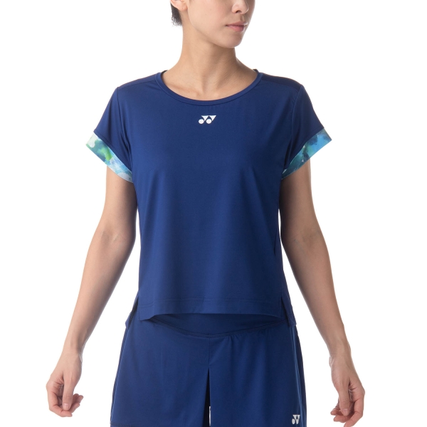Camiseta y Polo Padel Mujer Yonex Tournament Camiseta  Sapphire/Blue TWL20698SB