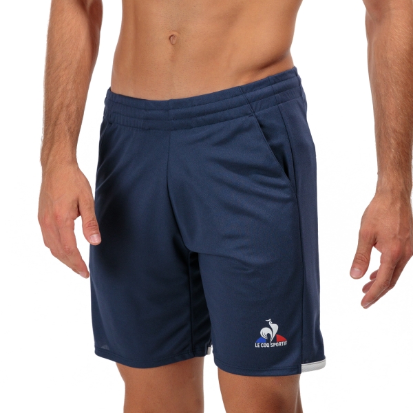 Shorts Padel Hombre Le Coq Sportif Court 8in Shorts  Dress Blues/New Optical White 2320142