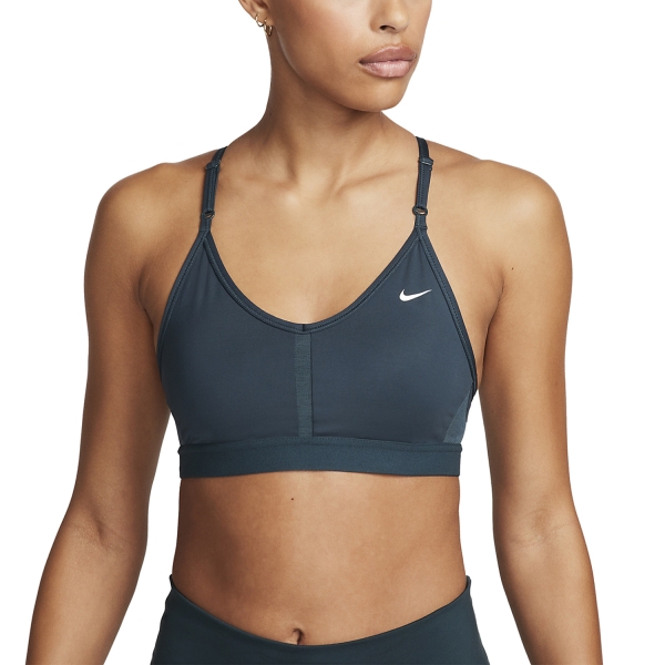 Women's Bra and Underwear Nike Indy Logo Sports Bra  Deep Jungle/White CZ4456328