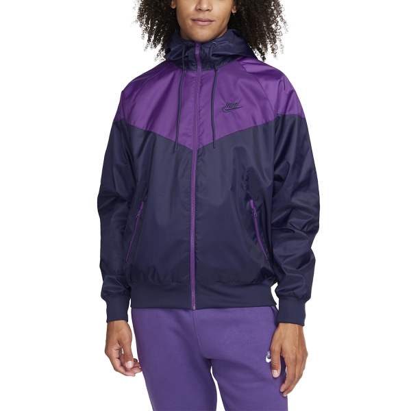 Men's Padel Jacket Nike Essentials Windrunner Jacket  Purple Ink/Disco Purple DA0001555
